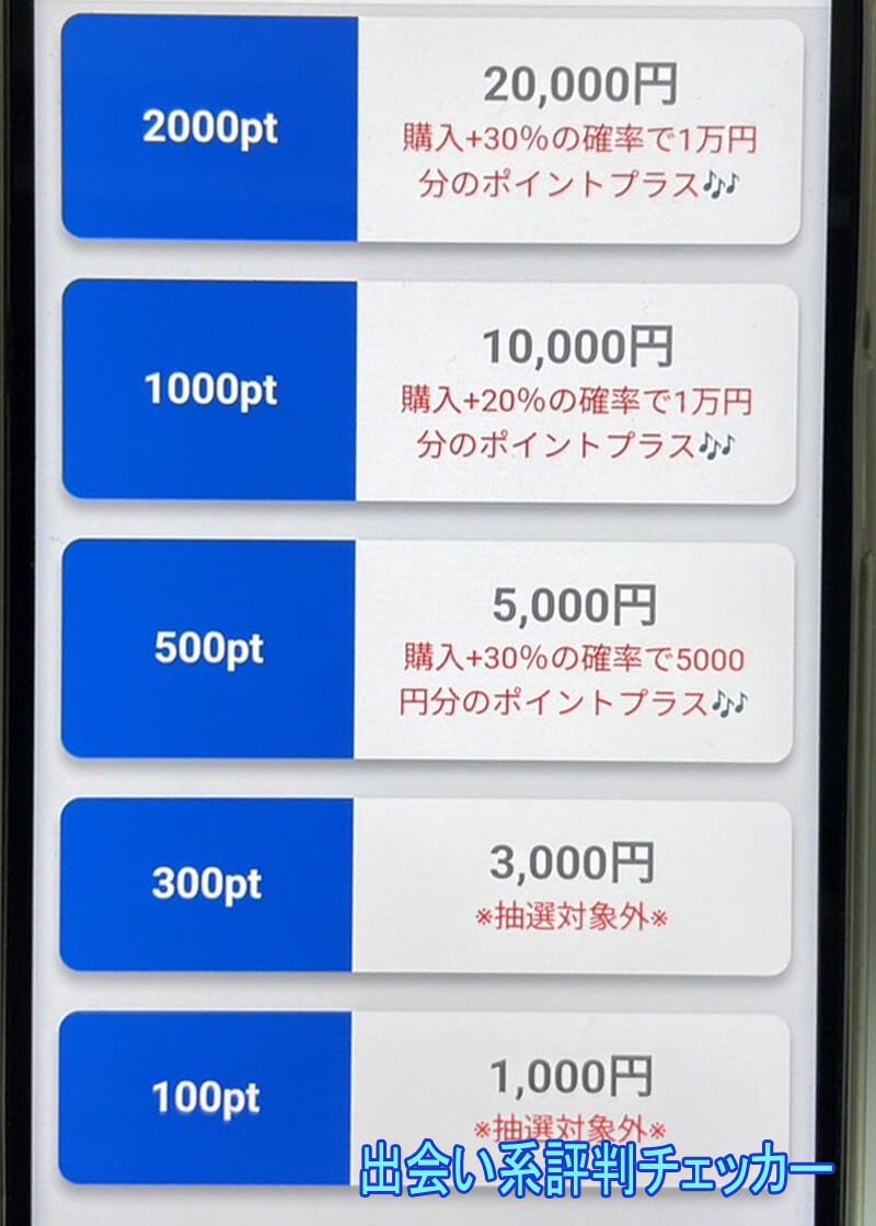 マッチトークの料金①