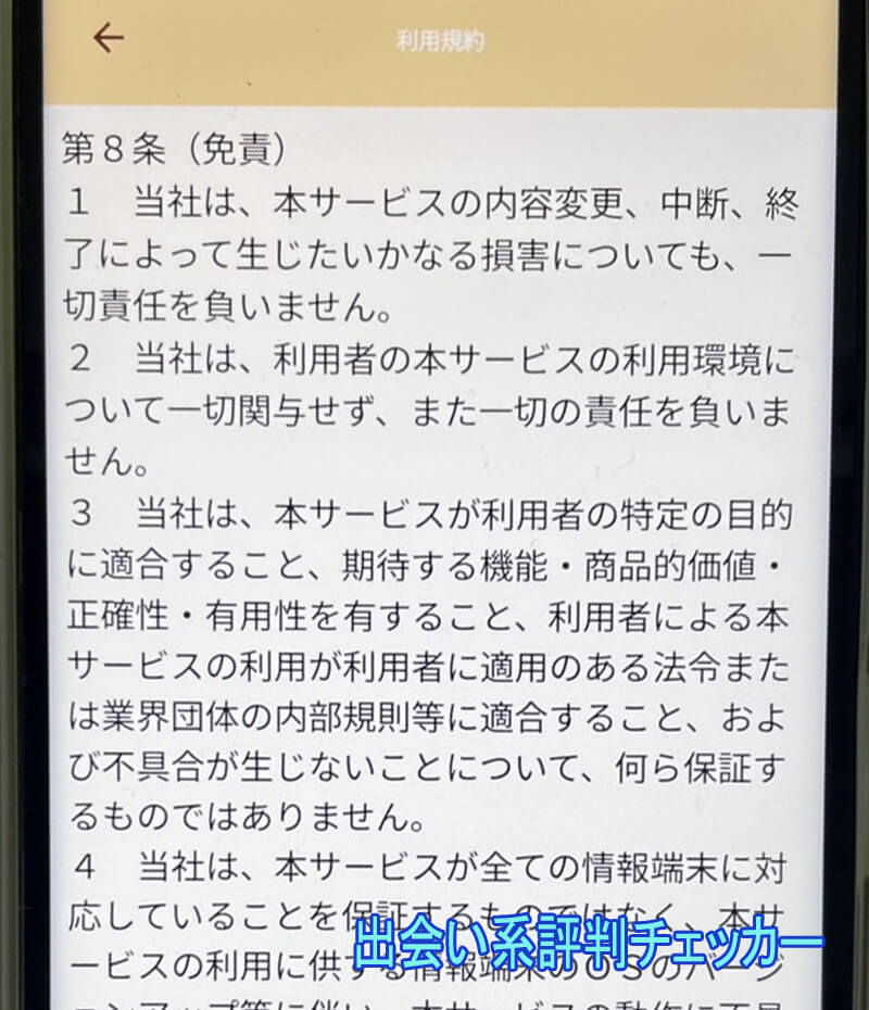 パートナーメールの利用規約