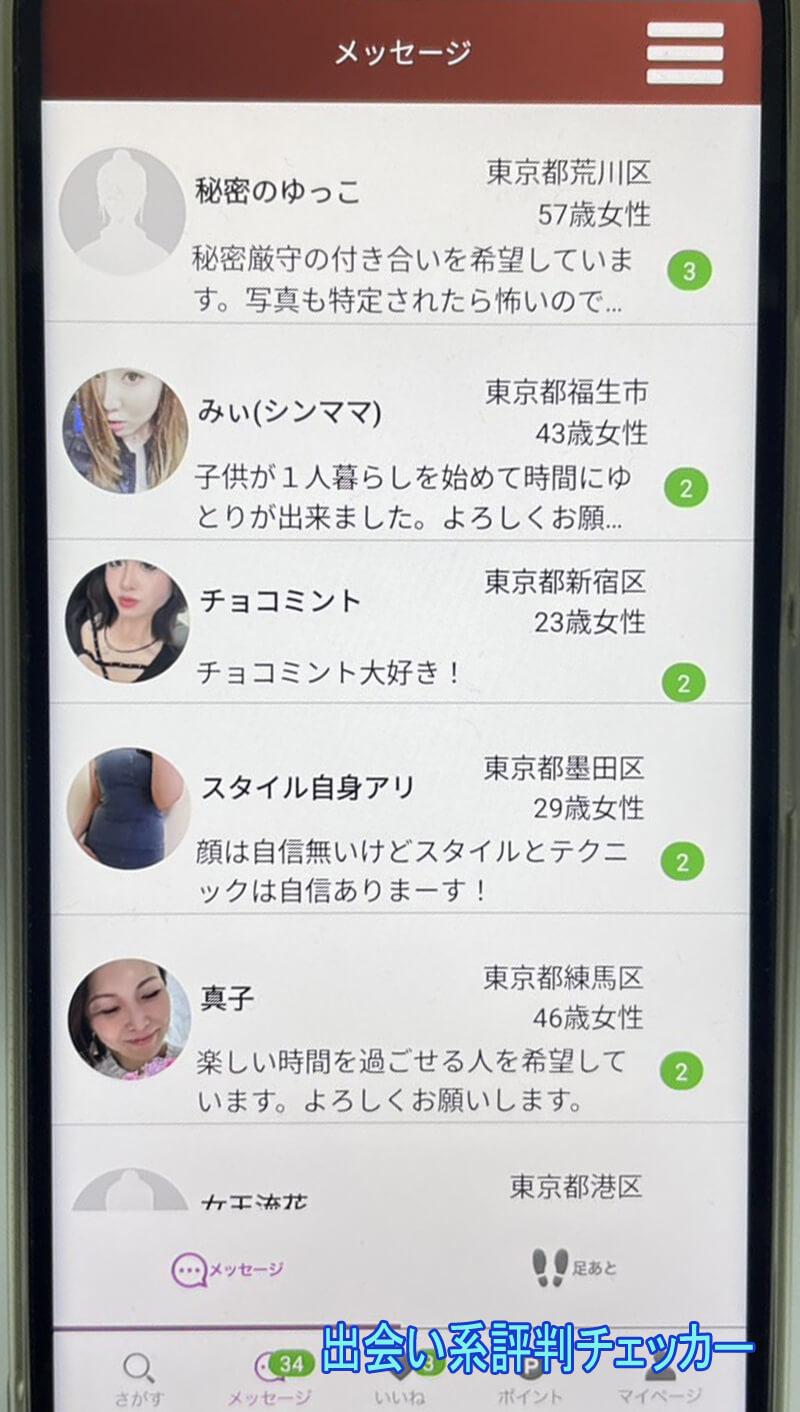 熟密の会のサクラ一覧