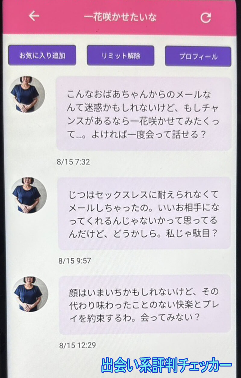 縁レディメールのサクラ②
