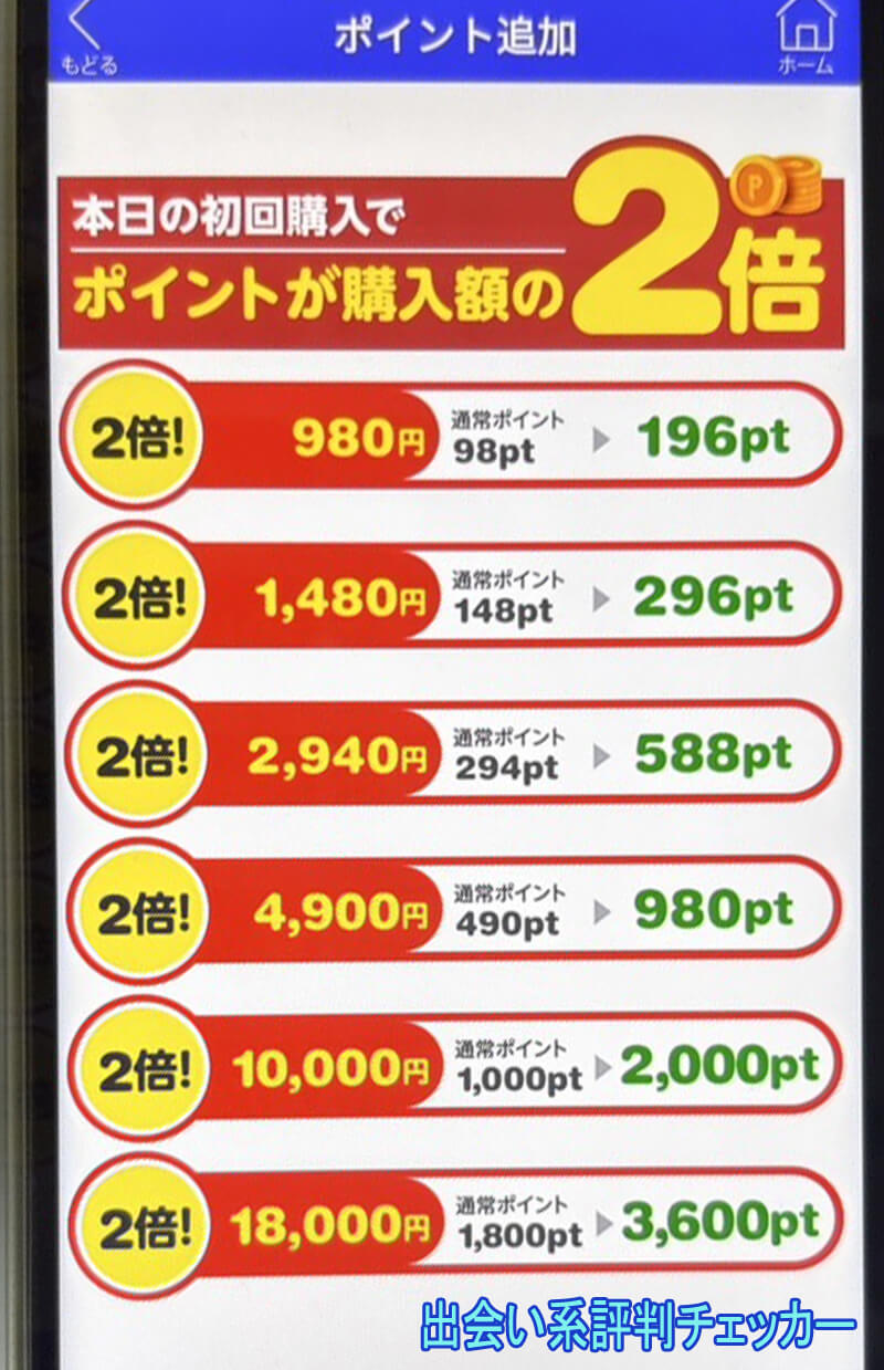 シニアムーンの料金①