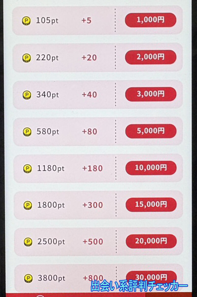 熟年ロマンスの料金①