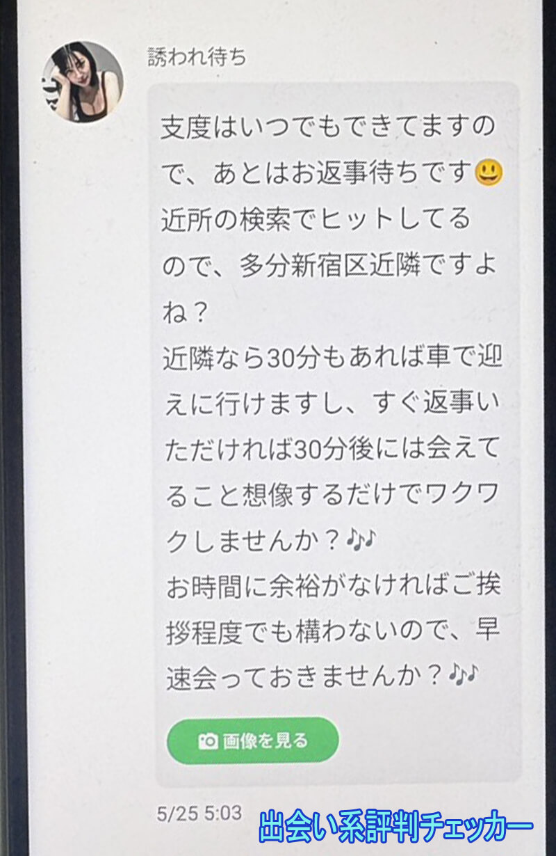 良縁パートナーのサクラ③